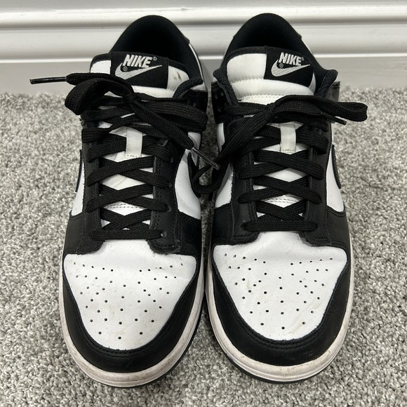 Nike Dunk Low Retro White Black Panda Women's Size 8.5 DD1503-101 Shoes Sneakers - Picture 2 of 11